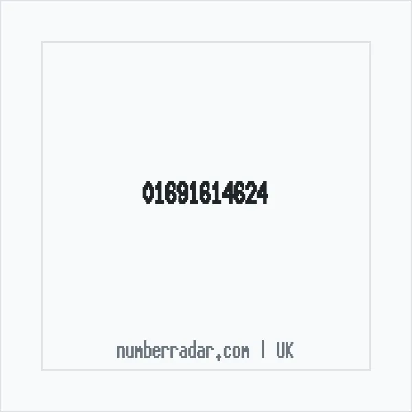 Reverse number check for +44 1691 614624 — who called me?
