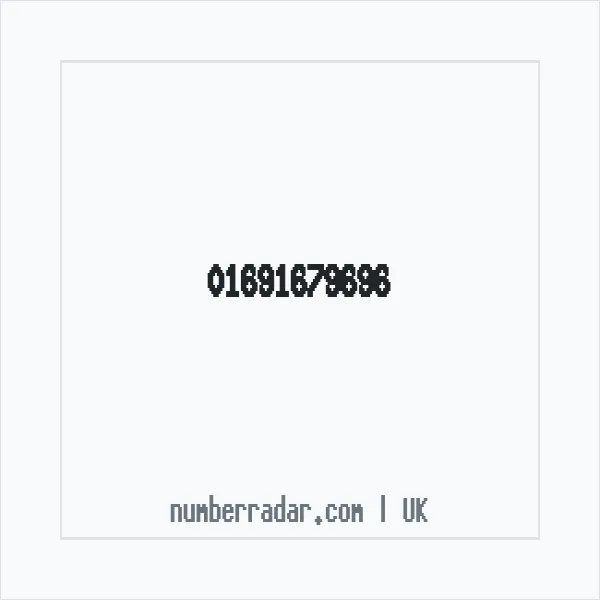 Reverse number check for +44 1691 679696 — who called me?