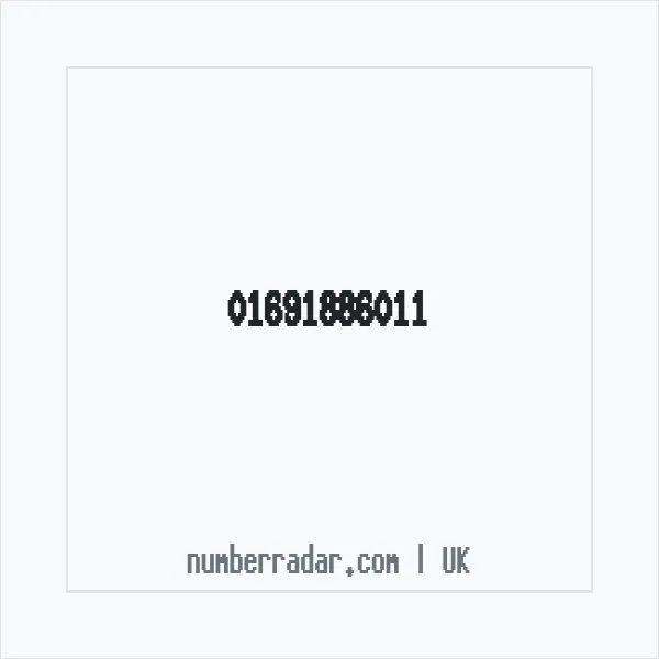Reverse number check for +44 1691 886011 — who called me?