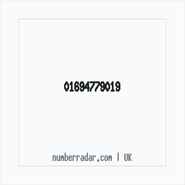 Reverse number check for +44 1694 779019 — who called me?