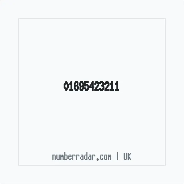 Reverse number check for +44 1695 423211 — who called me?