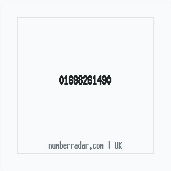 Reverse number check for +44 1698 261490 — who called me?