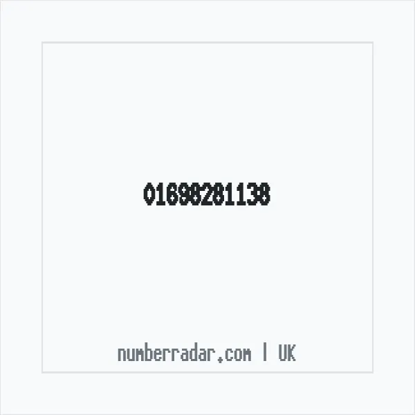 Reverse number check for +44 1698 281138 — who called me?