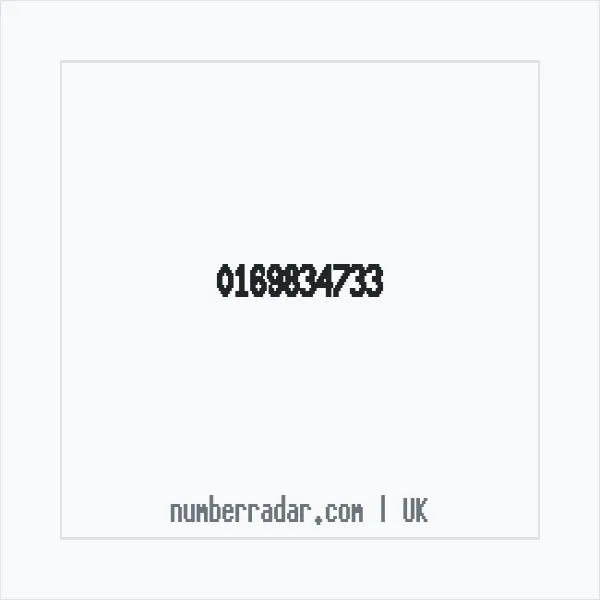 Reverse number check for +44 169834733 — who called me?