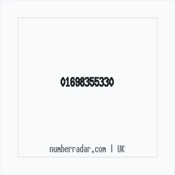 Reverse number check for +44 1698 355330 — who called me?