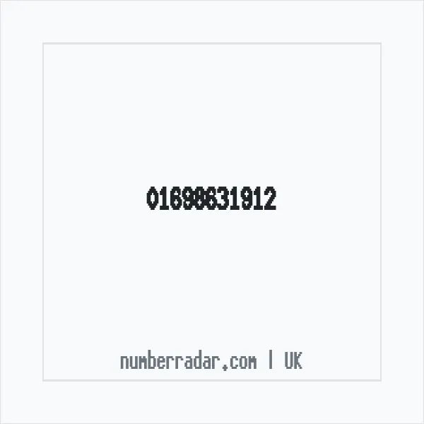 Reverse number check for +44 1698 631912 — who called me?