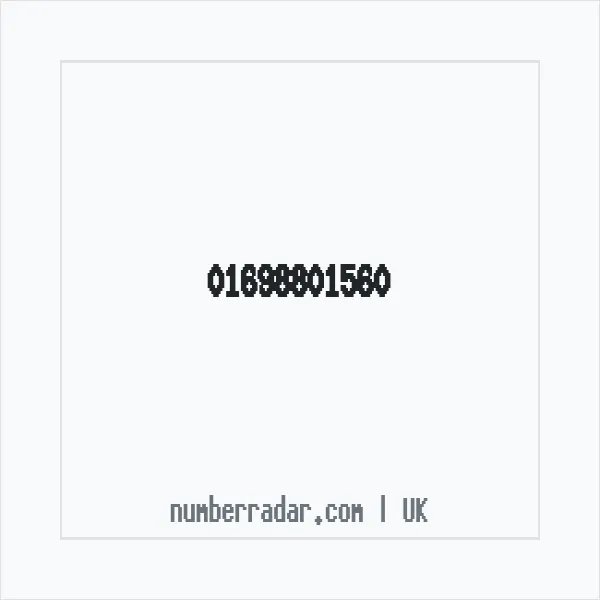 Reverse number check for +44 1698 801560 — who called me?