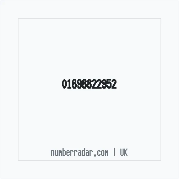 Reverse number check for +44 1698 822952 — who called me?