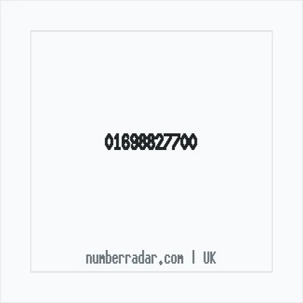 Reverse number check for +44 1698 827700 — who called me?