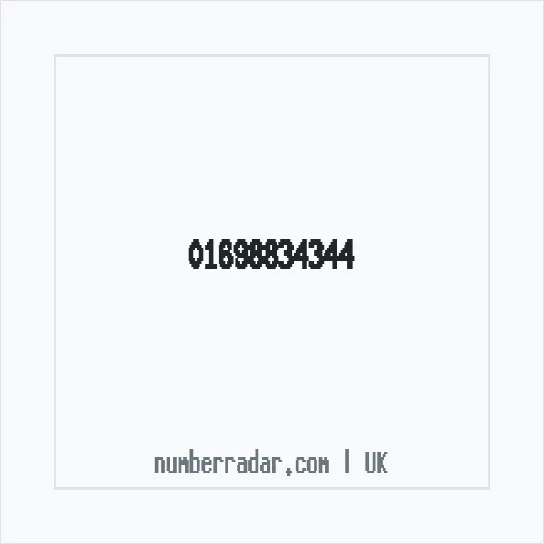 Reverse number check for +44 1698 834344 — who called me?