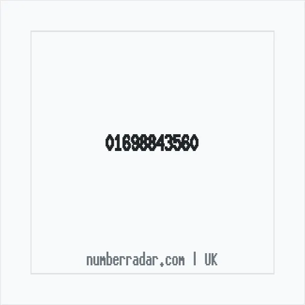 Reverse number check for +44 1698 843560 — who called me?