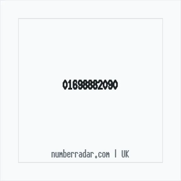 Reverse number check for +44 1698 882090 — who called me?