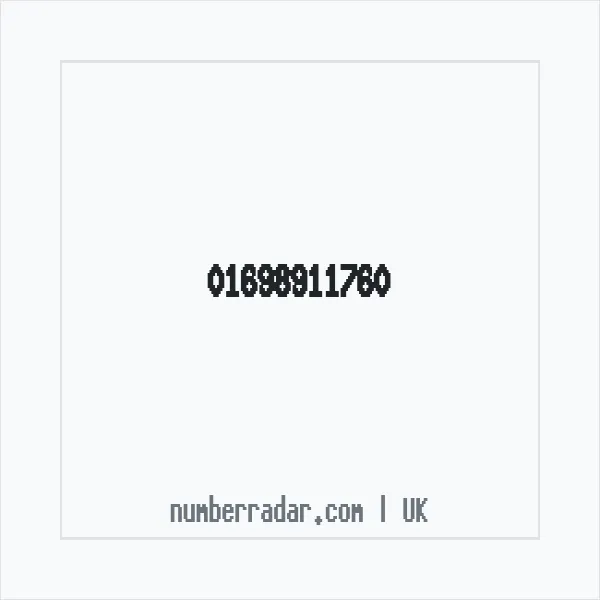 Reverse number check for +44 1698 911760 — who called me?