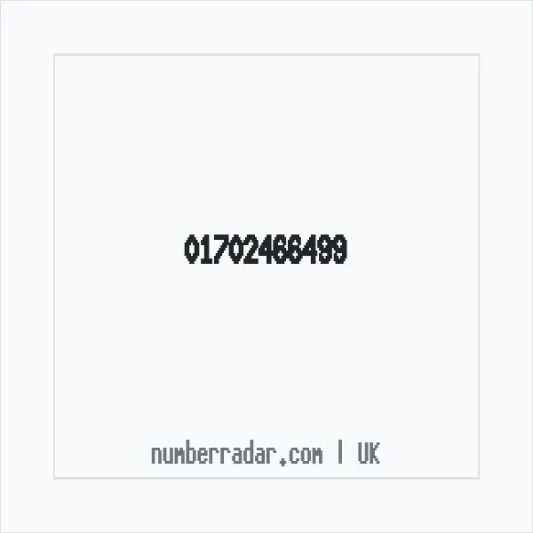Reverse number check for +44 1702 466499 — who called me?