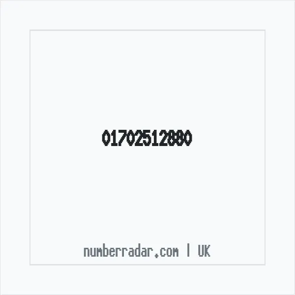 Reverse number check for +44 1702 512880 — who called me?