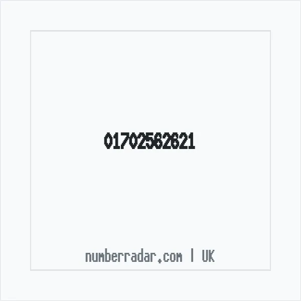 Reverse number check for +44 1702 562621 — who called me?