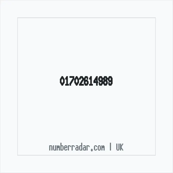 Reverse number check for +44 1702 614989 — who called me?
