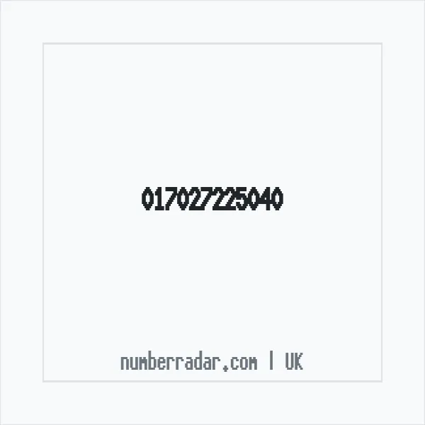 Reverse number check for +44 (1702) 722-504 — who called me?