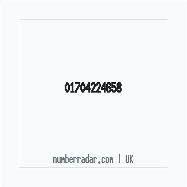 Reverse number check for +44 1704 224658 — who called me?