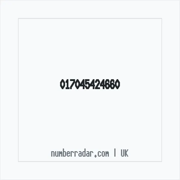 Reverse number check for +44 (1704) 542-466 — who called me?