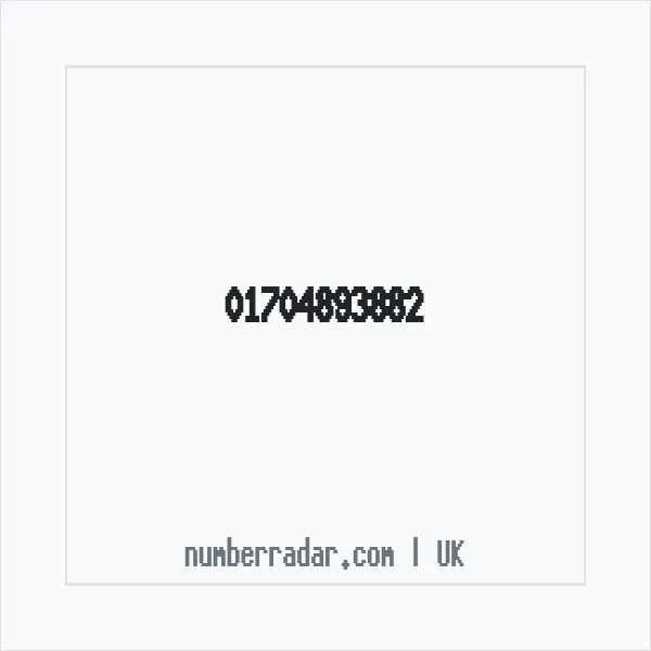 Reverse number check for +44 1704 893882 — who called me?