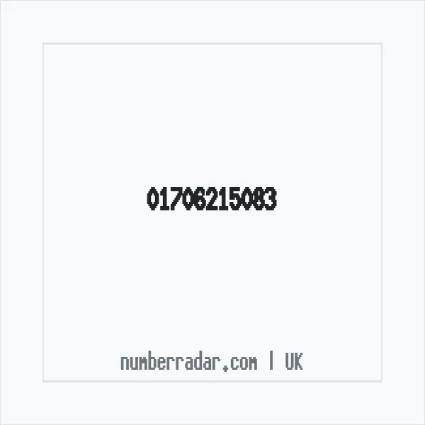 Reverse number check for +44 1706 215083 — who called me?