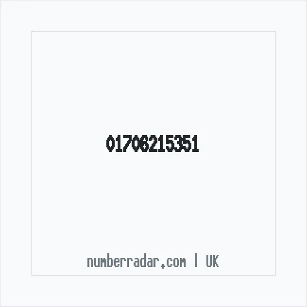 Reverse number check for +44 1706 215351 — who called me?