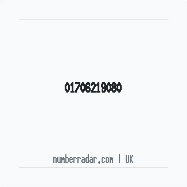 Reverse number check for +44 1706 219080 — who called me?