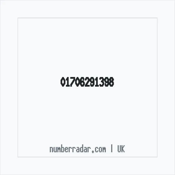 Reverse number check for +44 1706 291398 — who called me?