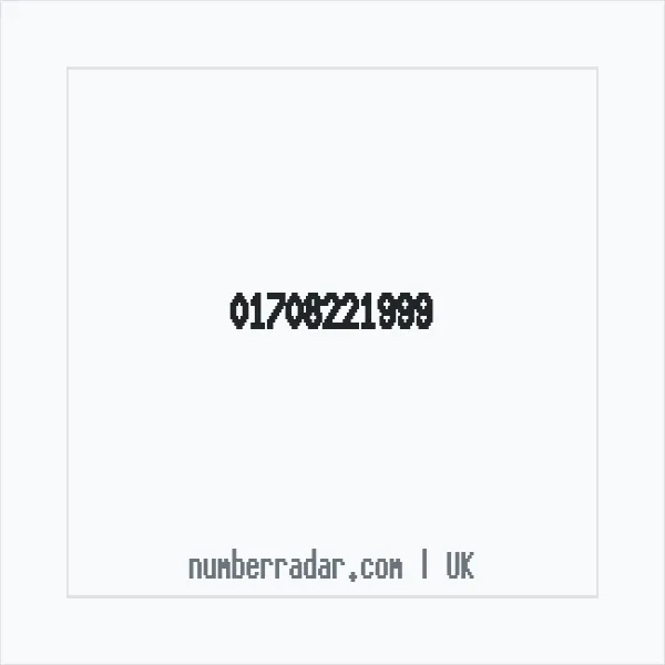 Reverse number check for +44 1708 221999 — who called me?