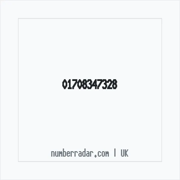 Reverse number check for +44 1708 347328 — who called me?