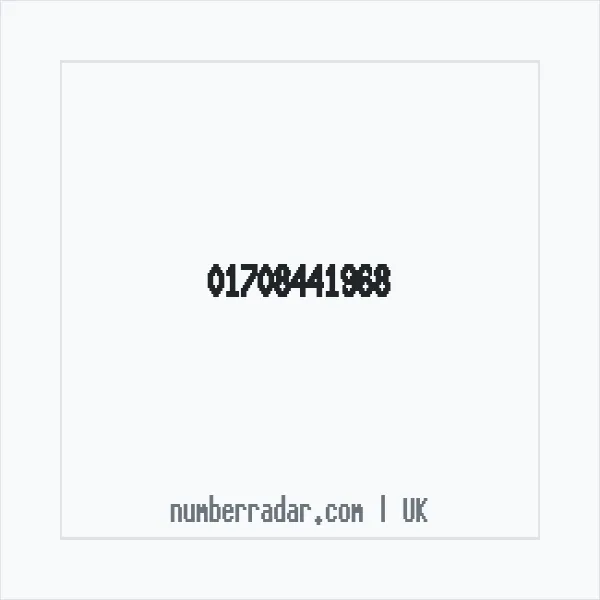 Reverse number check for +44 1708 441968 — who called me?