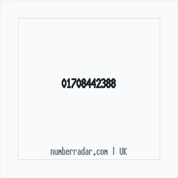 Reverse number check for +44 1708 442388 — who called me?