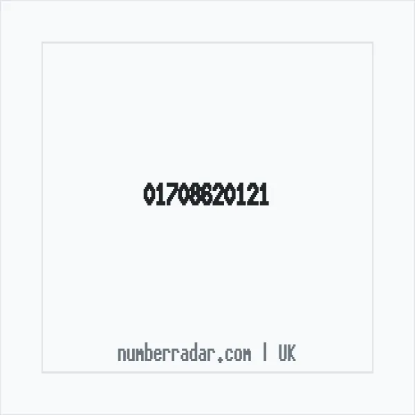 Reverse number check for +44 1708 620121 — who called me?