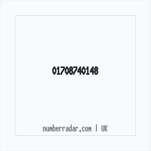Reverse number check for +44 1708 740148 — who called me?