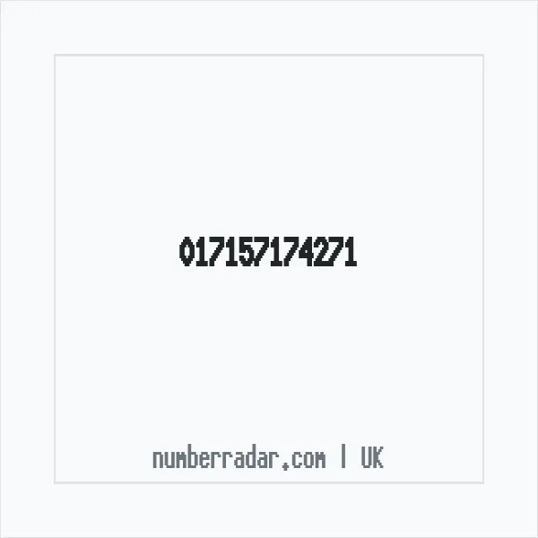 Reverse number check for +44 (1715) 717-427 — who called me?