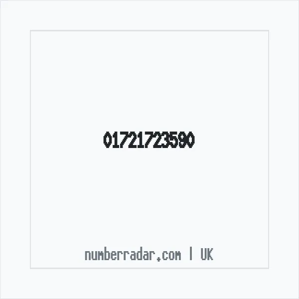 Reverse number check for +44 1721 723590 — who called me?