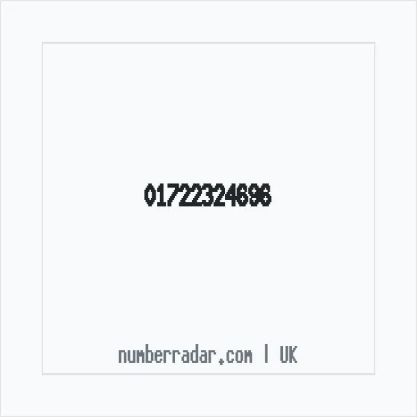 Reverse number check for +44 1722 324696 — who called me?
