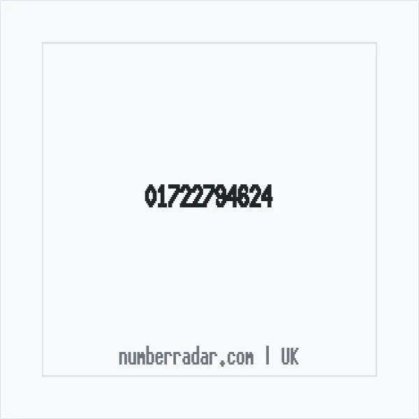 Reverse number check for +44 1722 794624 — who called me?