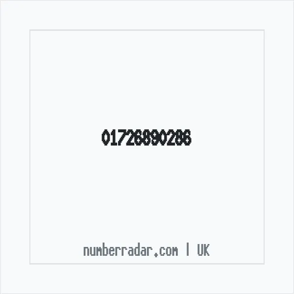 Reverse number check for +44 1726 890286 — who called me?