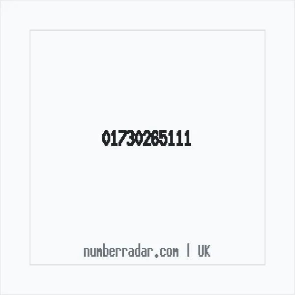 Reverse number check for +44 1730 265111 — who called me?