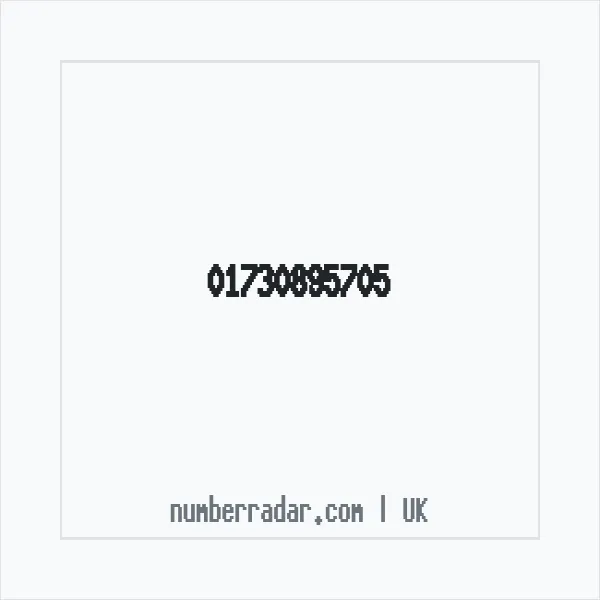 Reverse number check for +44 1730 895705 — who called me?