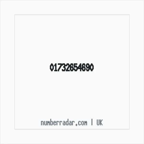 Reverse number check for +44 1732 654690 — who called me?