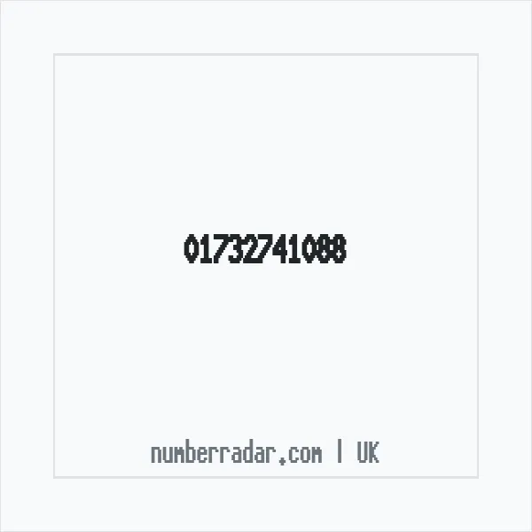Reverse number check for +44 1732 741088 — who called me?