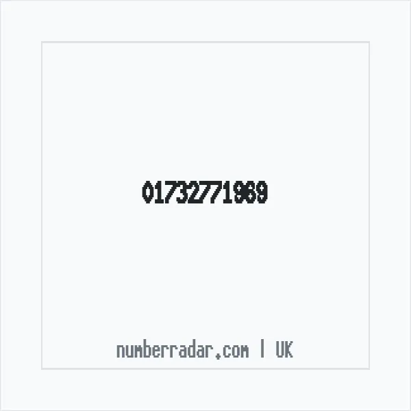Reverse number check for +44 1732 771969 — who called me?