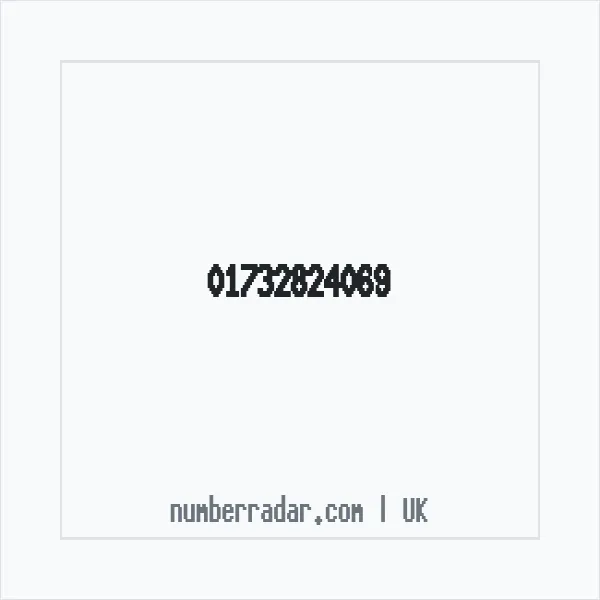Reverse number check for +44 1732 824069 — who called me?