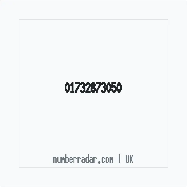 Reverse number check for +44 1732 873050 — who called me?
