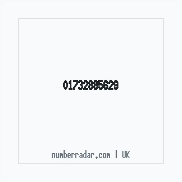 Reverse number check for +44 1732 885629 — who called me?