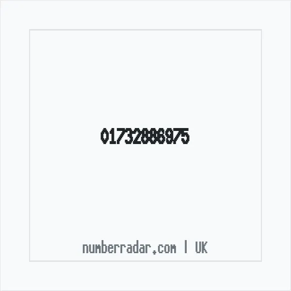 Reverse number check for +44 1732 886975 — who called me?
