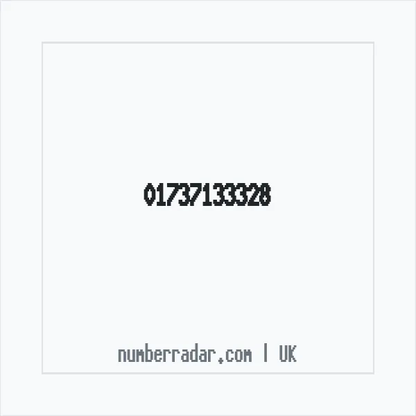 Reverse number check for +44 1737 133328 — who called me?